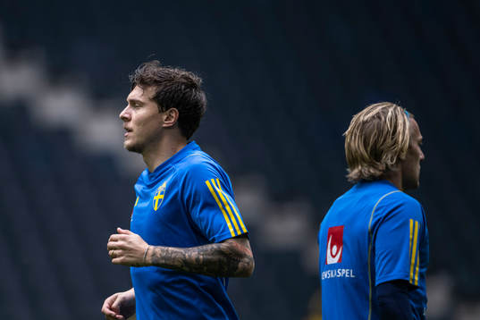 Victor Nilsson Lindelöf of the Swedish national football