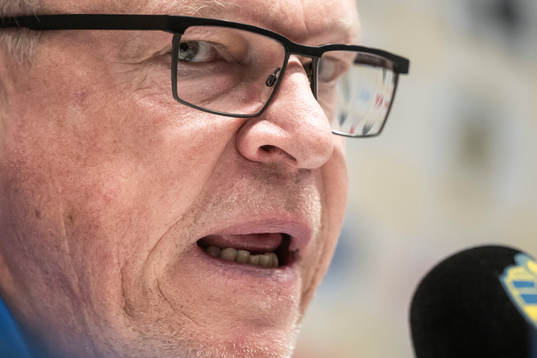 Head coach Janne Andersson of the Swedish national football