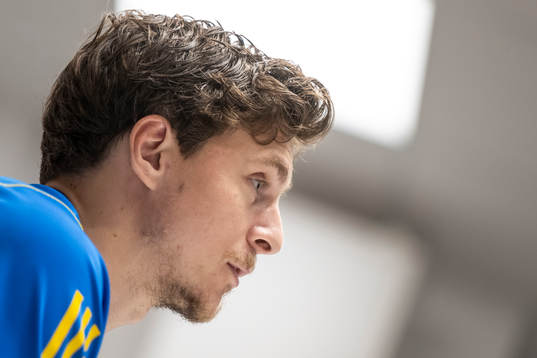Victor Nilsson Lindelöf of the Swedish national football