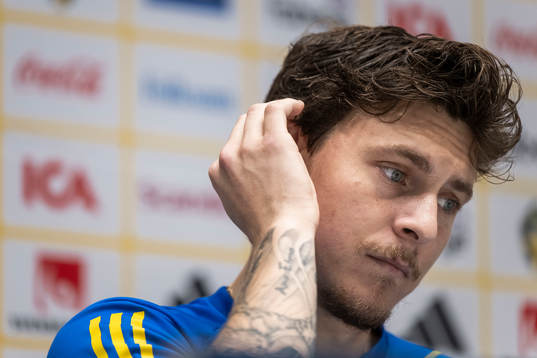 Victor Nilsson Lindelöf of the Swedish national football