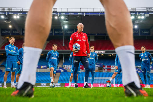 Ståle Solbakken, head coach of the Norwegian national
