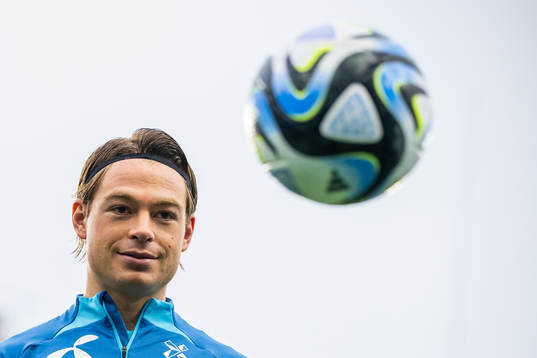 Patrick Berg of the Norwegian national football team