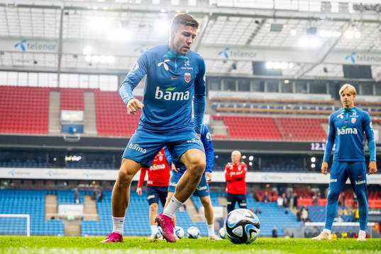 Fredrik André Bjørkan of the Norwegian national football