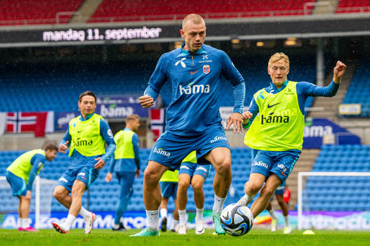Julian Ryerson of the Norwegian national football team