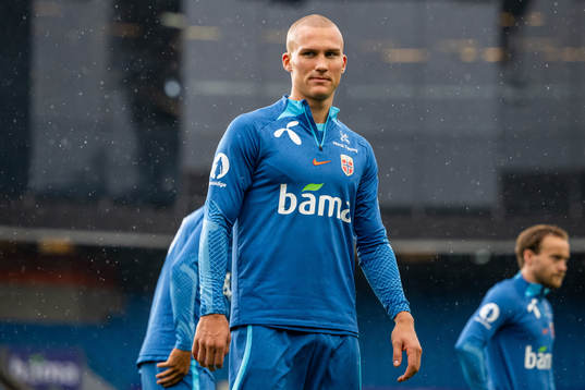 Leo Skiri Østigård of the Norwegian national football team
