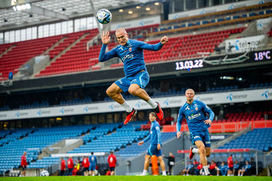 Leo Skiri Østigård of the Norwegian national football team