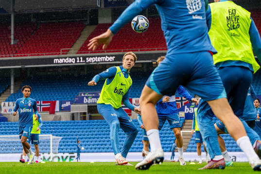 Jesper Daland of the Norwegian national football team