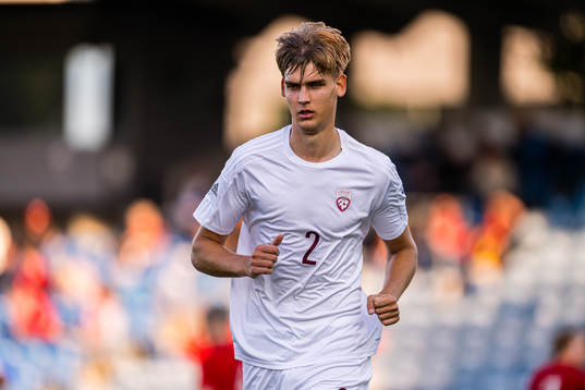 Niks Sliede of Latvia