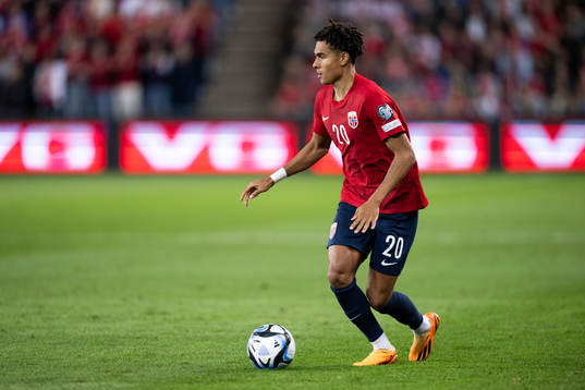 Antonio Nusa of Norway