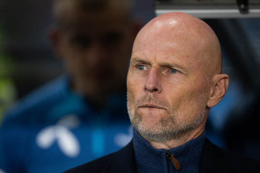 Head coach Ståle Solbakken of Norway