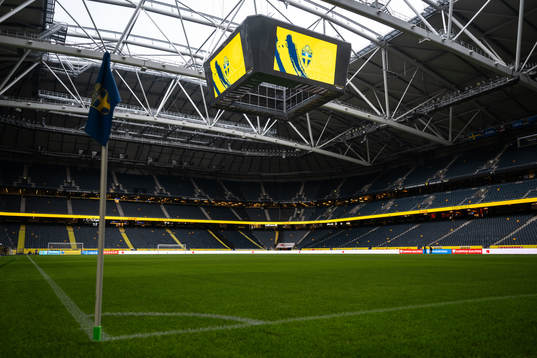 Interior view of Friends Arena