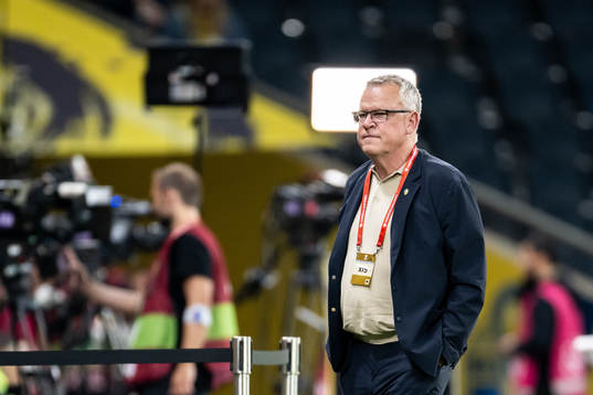 Head coach Janne Andersson of Sweden