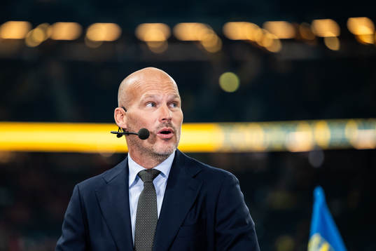 Fredrik Ljungberg in Viaplay’s studio