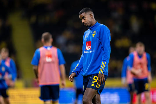Alexander Isak of Sweden