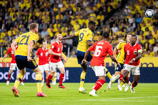 Alexander Isak of Sweden