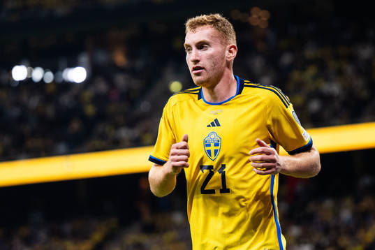 Dejan Kulusevski of Sweden