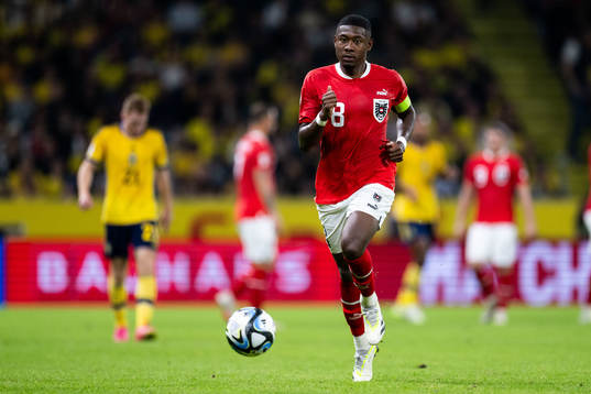 David Alaba of Austria