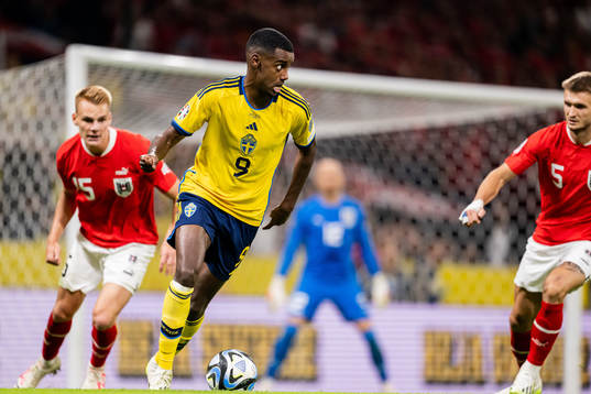Alexander Isak of Sweden