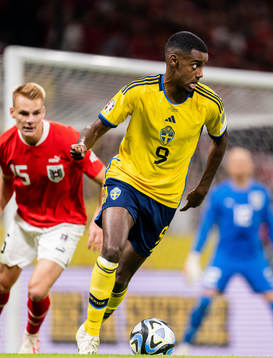 Alexander Isak of Sweden