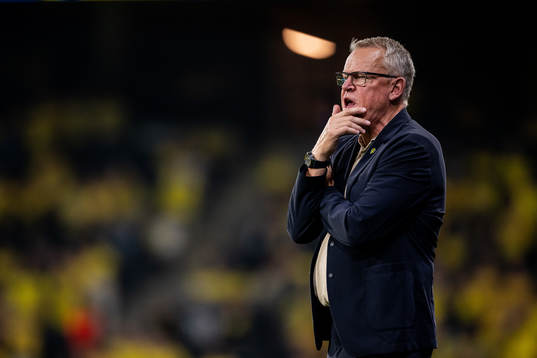 Head coach Janne Andersson of Sweden