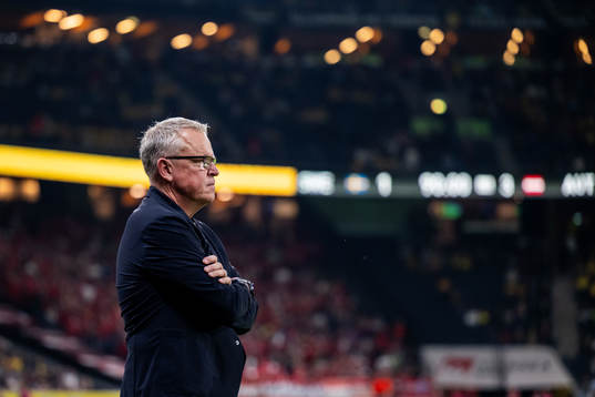 Head coach Janne Andersson of Sweden