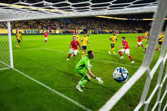 Bläddra bland fler bilder av Football, UEFA Euro Qualifier, Sweden - Austria