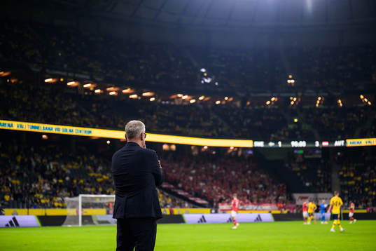 Head coach Janne Andersson of Sweden