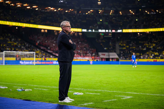 Head coach Janne Andersson of Sweden