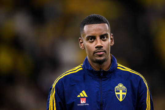 Alexander Isak of Sweden