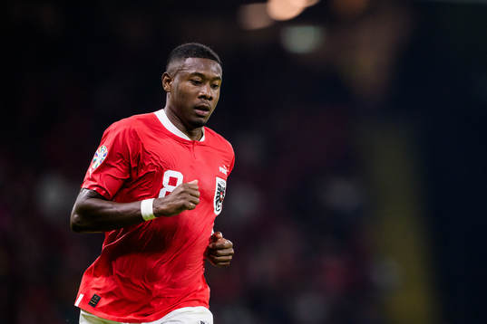 David Alaba of Austria
