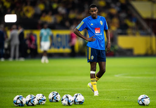 Alexander Isak of Sweden