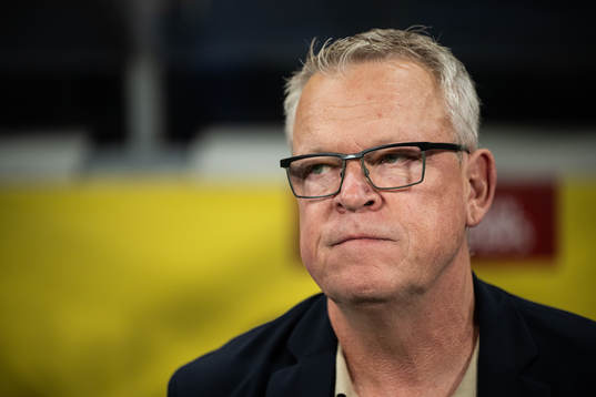 Head coach Janne Andersson of Sweden