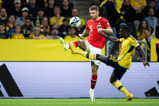 Stefan Posch of Austria and Ken Sema of Sweden