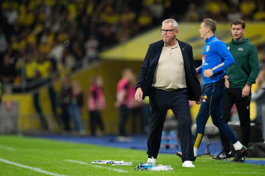 Head coach Janne Andersson of Sweden