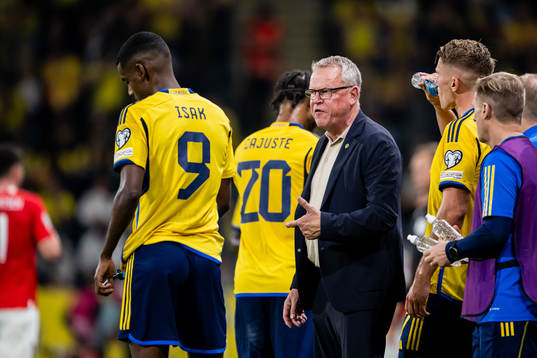 Head coach Janne Andersson of Sweden
