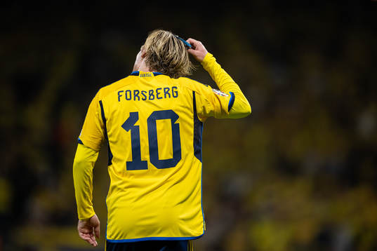 Emil Forsberg of Sweden