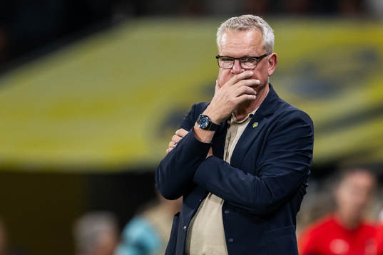 Head coach Janne Andersson of Sweden