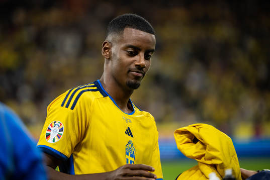 Alexander Isak of Sweden