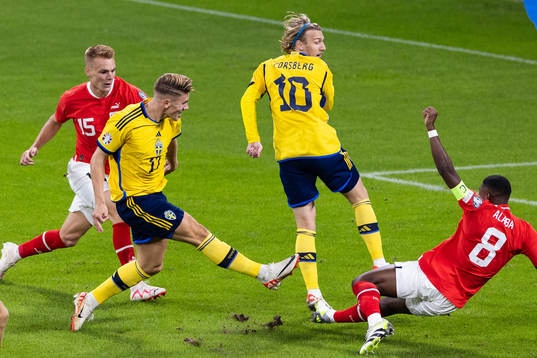 Viktor Gyökeres of Sweden