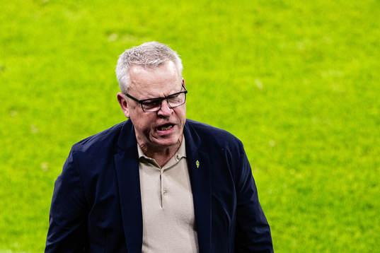 Head coach Janne Andersson of Sweden