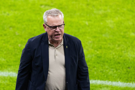 Head coach Janne Andersson of Sweden