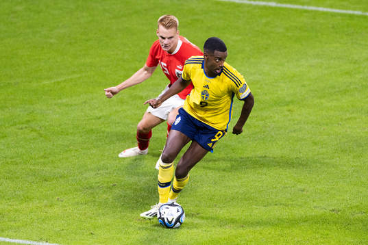Alexander Isak of Sweden