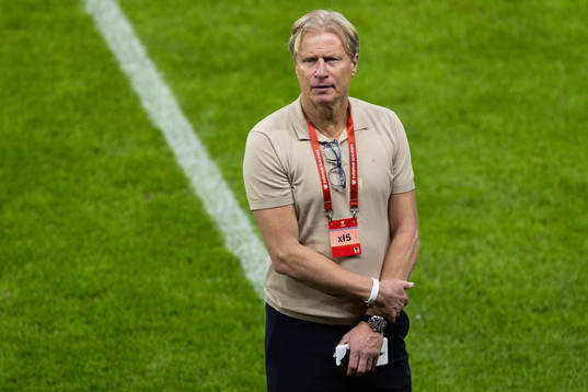 Team manager Stefan Pettersson of Sweden