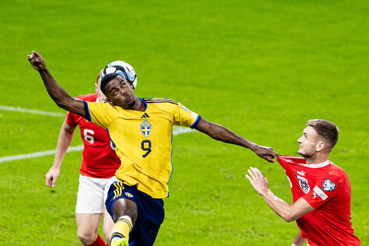 Alexander Isak of Sweden