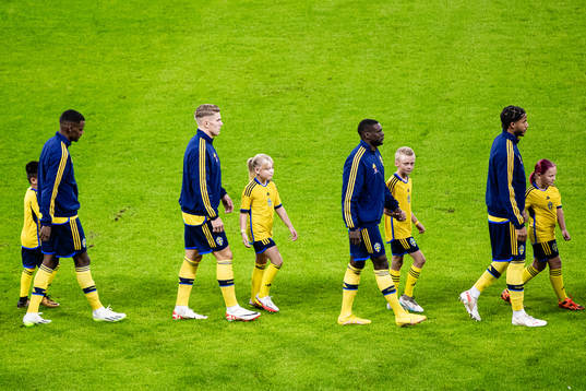 Alexander Isak, Viktor Gyökeres, Ken Sema and Jens-Lys