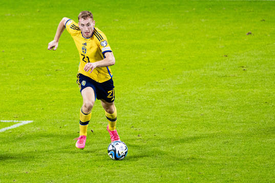 Dejan Kulusevski of Sweden
