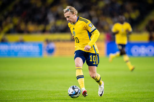 Emil Forsberg of Sweden