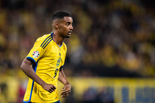 Alexander Isak of Sweden