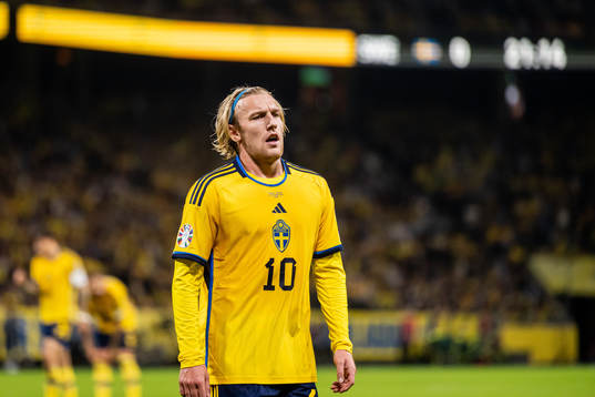 Emil Forsberg of Sweden