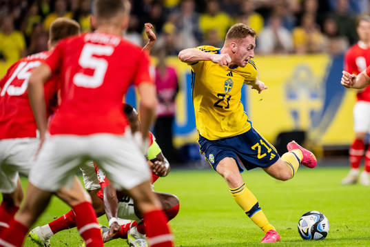 Dejan Kulusevski of Sweden